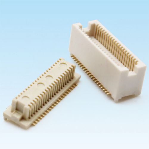 七星Pitch 0.5mm high 3.0-5.0 single slot direct insertion male female socket board to board connector
