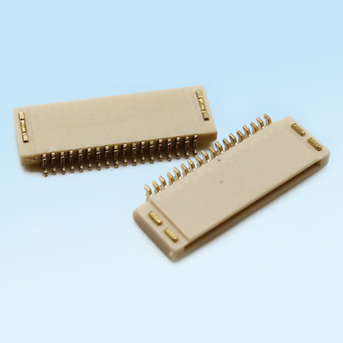 万山0.5mm unlocked double-sided H1.2 FPC connector
