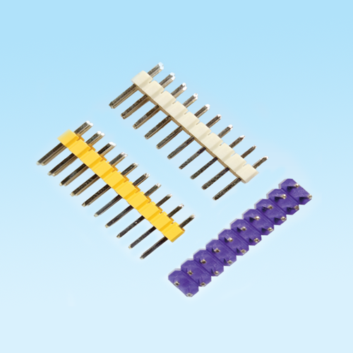 锦山镇Pin header Customized colors for single and double row needles 1.0, 1.27, 2.0, and 2.54mm
