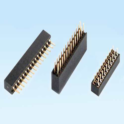 太湖Female header 1.27mm DIP single and double row H2.0, 3.4, 4.3 straight needle
