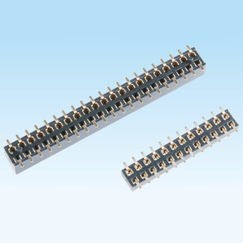 罗源Female header 2.0mm SMT double row H2.0, 4.3 SMT patch with column
