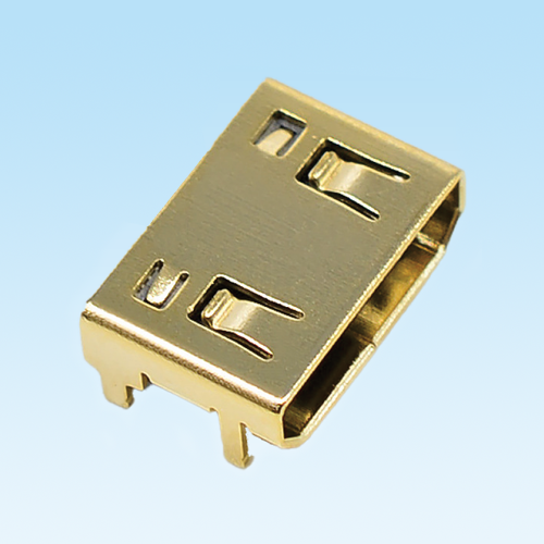 秀峰HDMI-C TYPE 19Pin Four legs DIP
