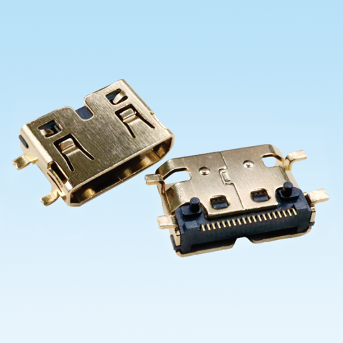 秀峰HDMI-C TYPE 19Pin Four legs SMT
