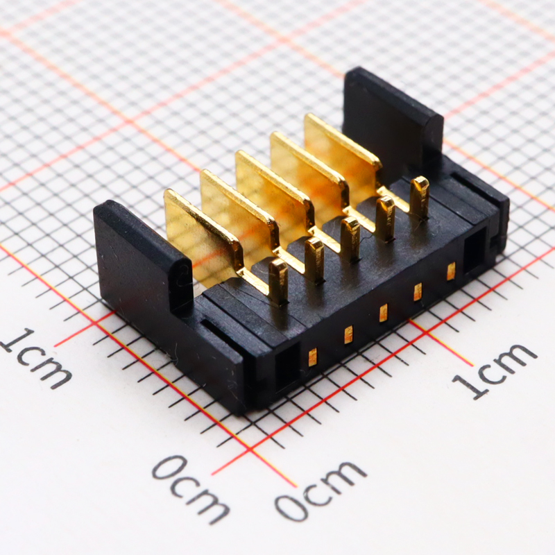 柳北2.0mm blade battery connector male socket 3-15P bent pin connector
