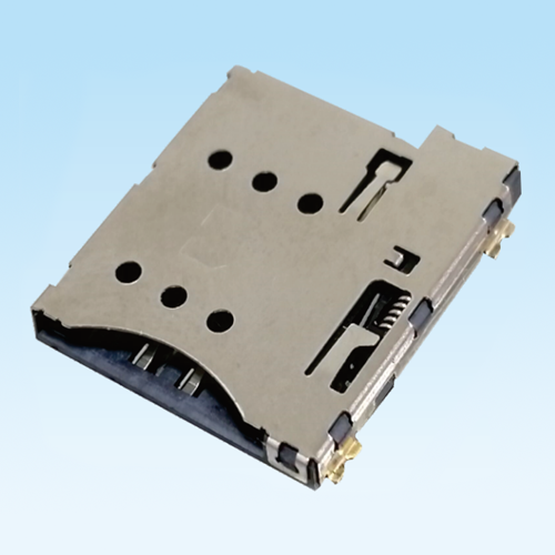 唐县MICRO SIM CARD PUSH 7PIN CD H=1.35
