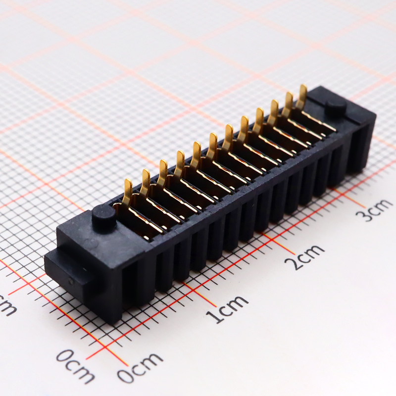 柳北2.0mm blade battery connector female socket 3-15P plug-in with column
