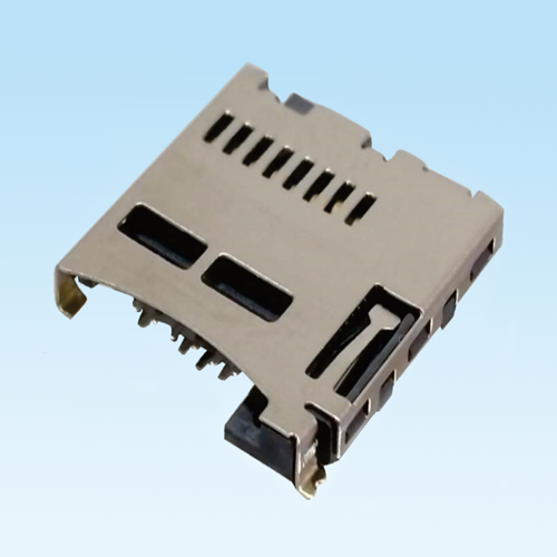 赫章MICRO Internal welding type PUSH T-FLASH 8PIN H=1.9
