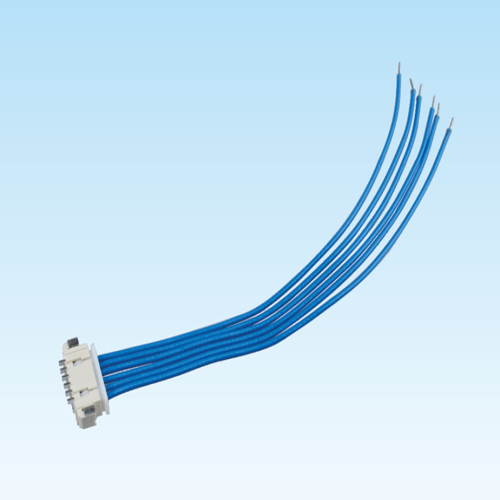 南沙1.25mm single and double ended blue wire, same direction/reverse terminal wire
