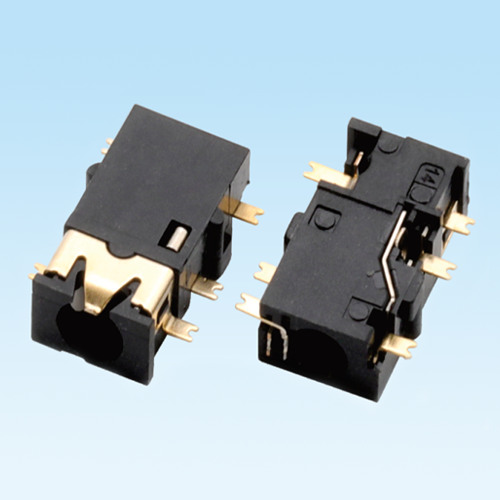 马鞍山PJ headphone stand Ф 3.5 sinking plate SMT type 6-pin
