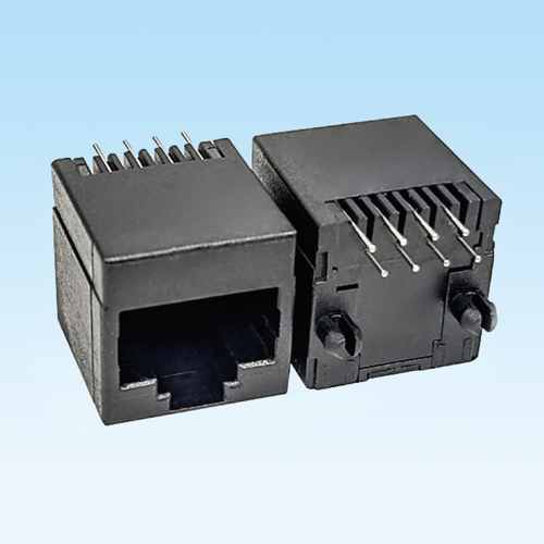 江南RJ45 network socket without light, 180 degree direct insertion
